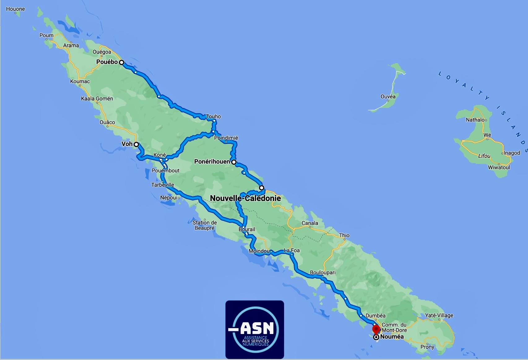 Voici les déplacements d’ASN sur le mois d’Avril. Et le mois n’est pas encore terminé…